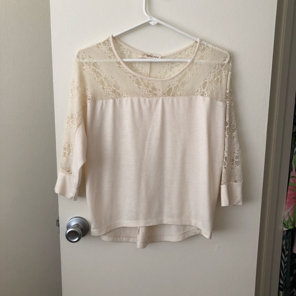 Marshalls Tops - ⭐️ [ 5 for 10] Ivory Lace Top